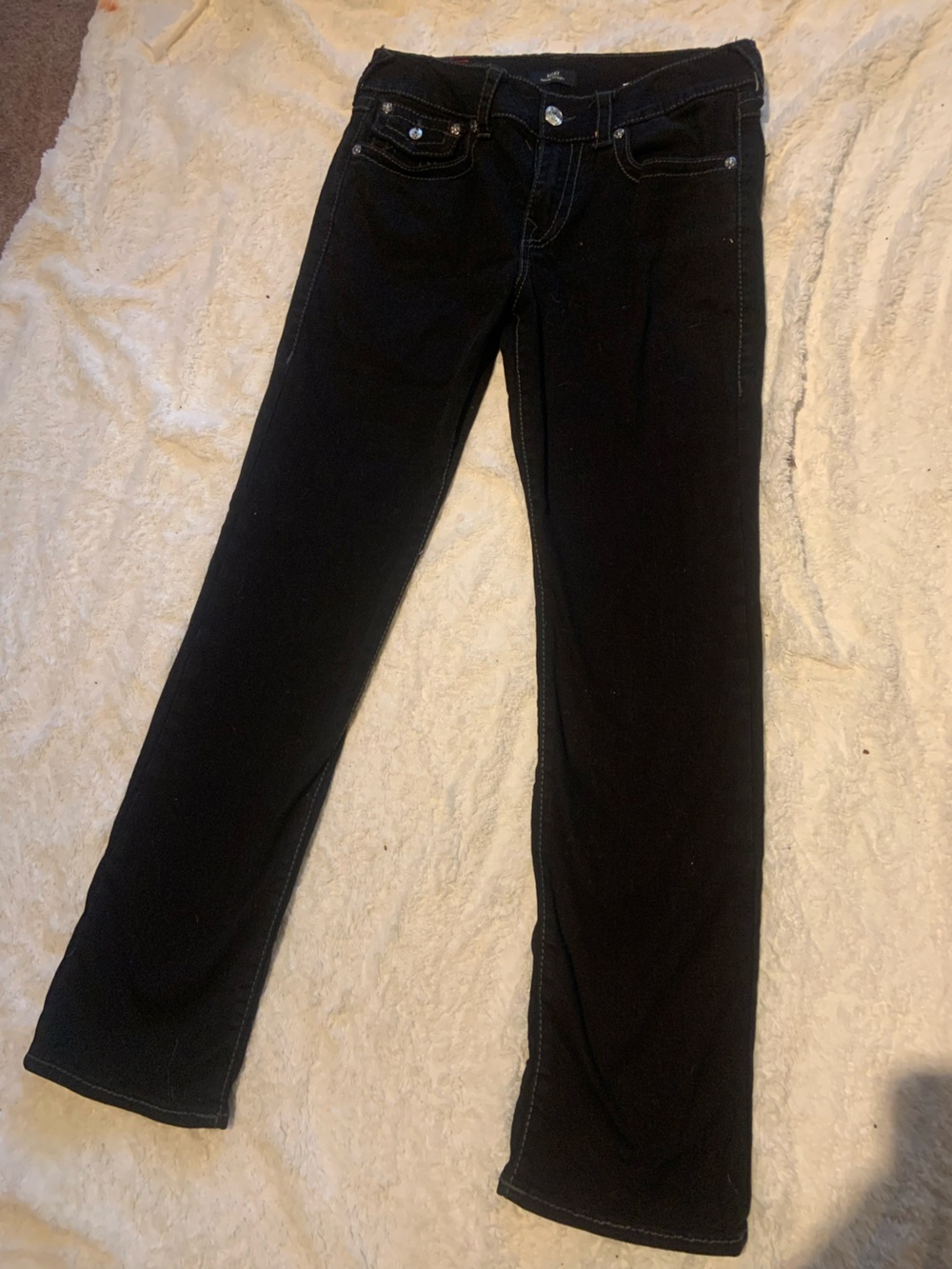 OBEY Black RICKY Straight-Leg Jeans